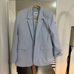 Abercrombie and Fitch suiting blazer in blue